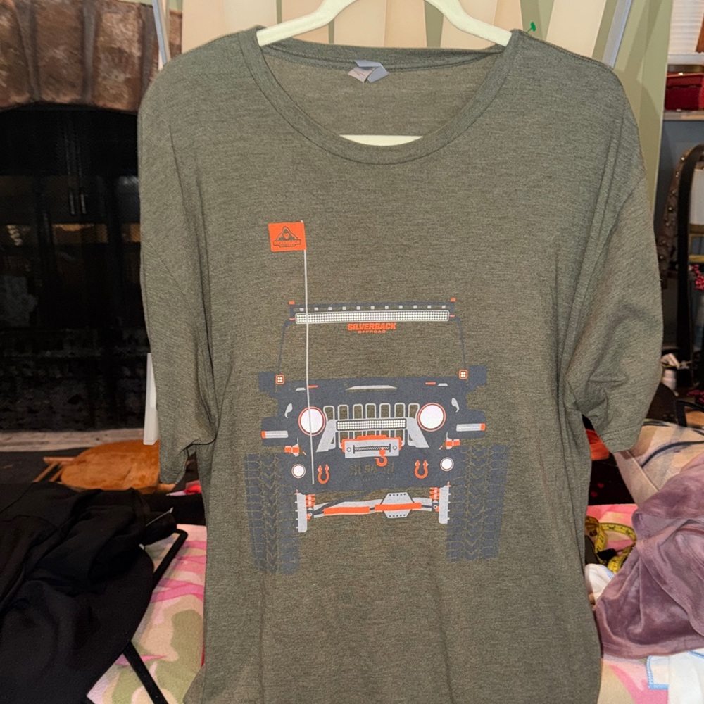 Next Level Apparel Olive T-Shirt